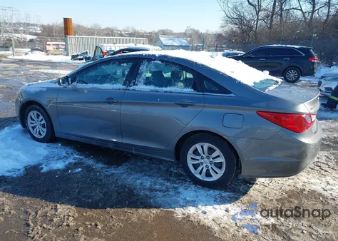 2011 Hyundai Sonata Gls z USA, uszkodzony, nr VIN 5NPEB4ACXBH246947